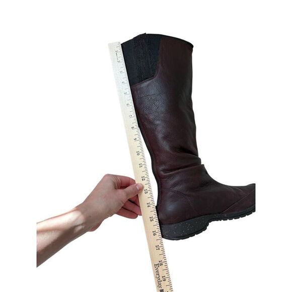 Teva Afton Knee Tall Leather Boots Cherry size 7.5 - Picture 8 of 10